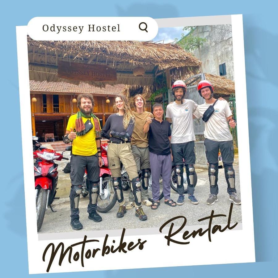 Odyssey Hostel, Tours & Motorbikes Rental Hà Giang Eksteriør billede